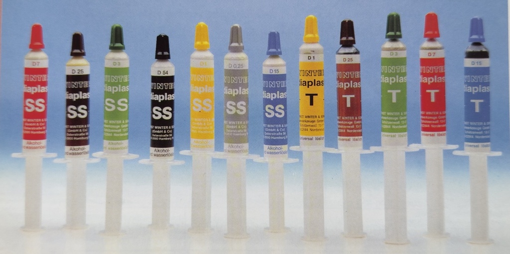 Pasta diamantada marrón DIAPLAST T D25  WINTER