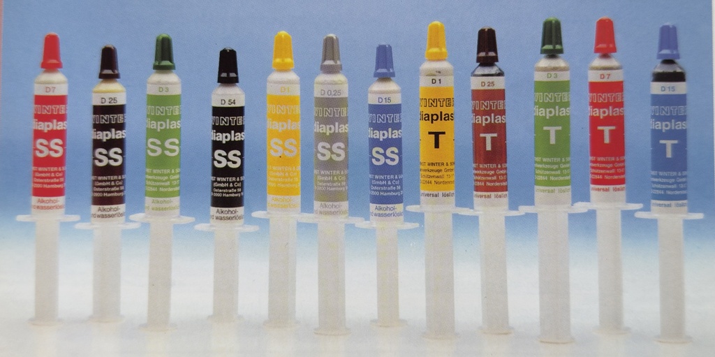 Pasta diamantada roja DIAPLAST T D7  WINTER