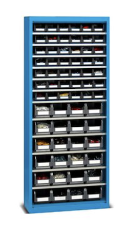 Armario metálico con contenedores SC