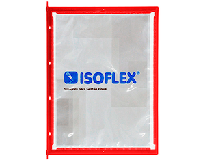 Carpeta A4 Roja PIA isoflex