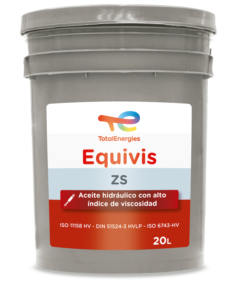 Aceite hidráulico EQUIVIS ZS 15  20L TOTAL