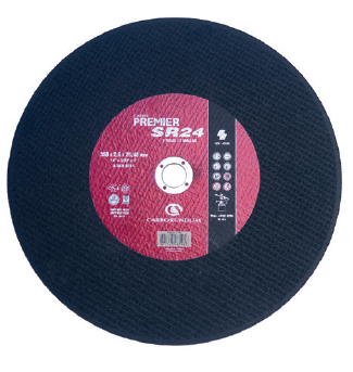 Disco de Corte 356,0x2,5x25,4 Reforzado 2 Telas  SR24