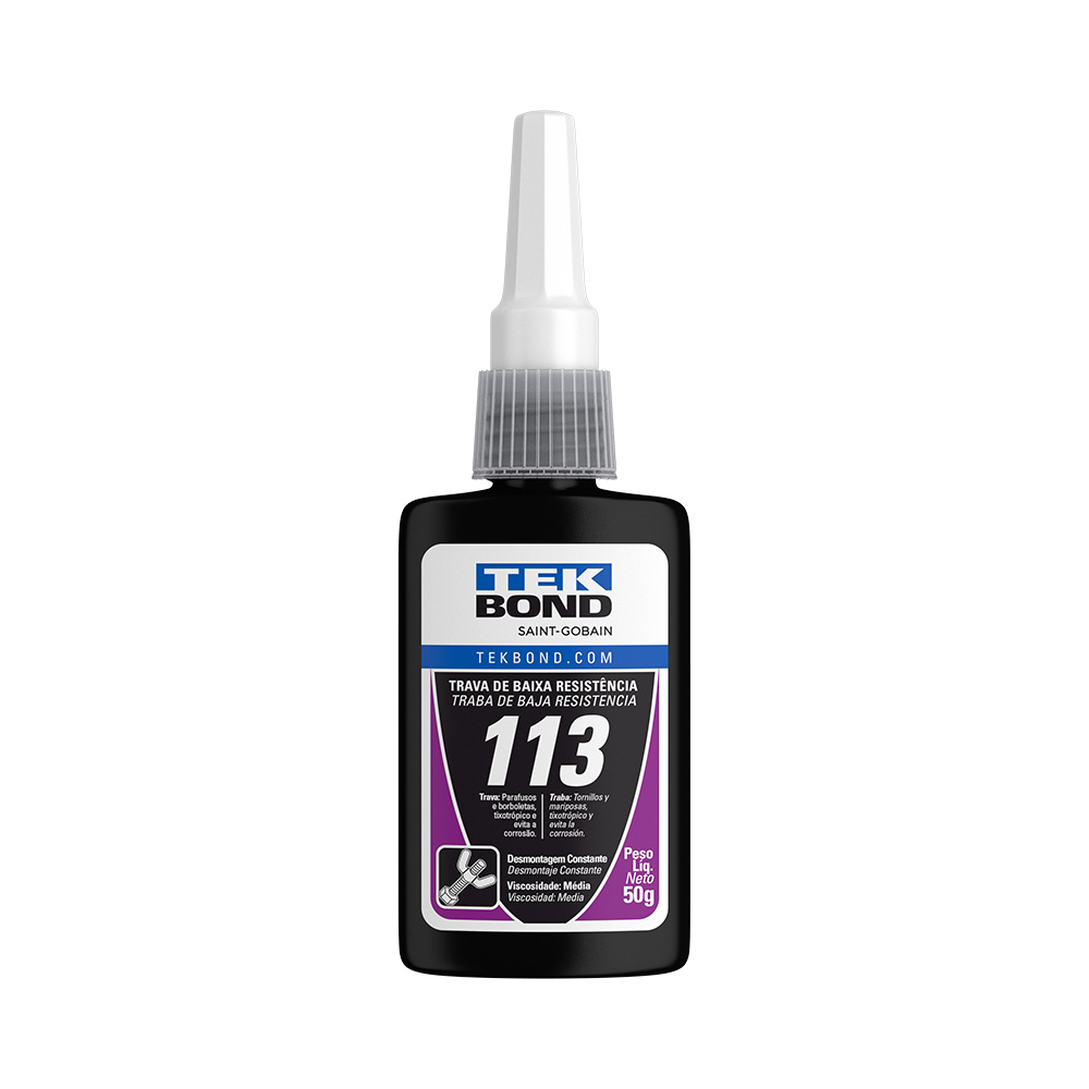 Traba Roscas   326786 113  Cont (gr)  50  Frasco  Violeta TEKBOND
