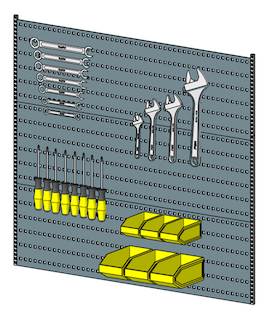 [FBLA01004    01] PANEL PORTA HERRAMIENTAS 936MM FBLA01004    01