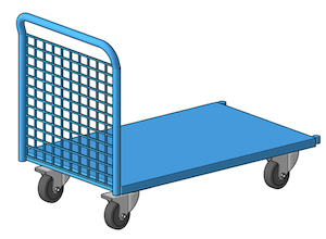 [FCEP10504    04] Carro Combi metálico industrial SC