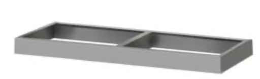 [FED924300    01] Base para estantería domino 1070 x 465 x 85 h mm. SC