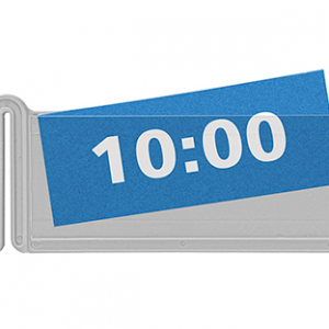 [PTL ISOLEAN] Porta título lateral ABS con display cristal p/ Isolean Isoflex