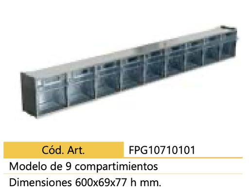 [FPG10710101] Contenedor Practibox FPG10710101 600x069x077h 890