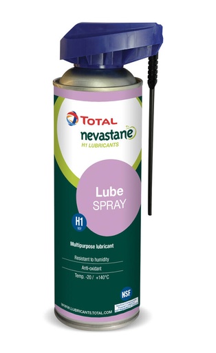 [224622] Aceite grado alimenticio NEVASTANE LUBE Aerosol  400ml  TOTAL