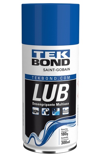 [69957367255] Limp.- Lubricantes - TEKSPRAY  367255 LUB  Cont (gr)  300ml/180gr  Aerosol  Lev.Amarill TEKBOND
