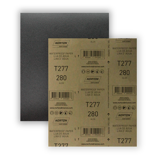 [66261175027] Lija - Hoja 230 x 280 Cami 280 Óxido de Aluminio Masillas, primers, yeso y enduido T277 NOR Class