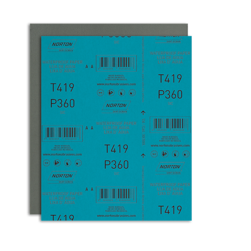 [69957365877] Lija - Hoja 230x280 Fepa 360 Al Agua - T419 Carburo de Silicio Masilla, primer 