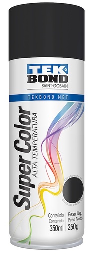 [69957366618] PINTURAS EN AEROSOL  366618 Alta Temp.  Cont (gr)  250  Aerosol  Negro Mate TEKBOND
