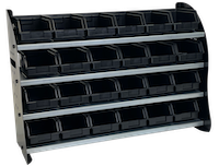 [FLCC10053] Estantería metálica con gavetas plásticas 12 Zeus1PLZ + 4 Zeus 2PLZ  FLCC10053